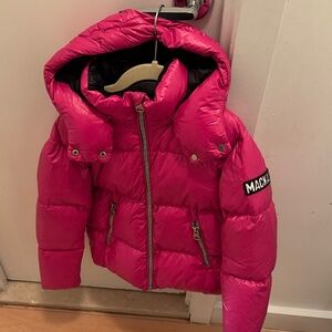 Mackage Black and Pink Jacket